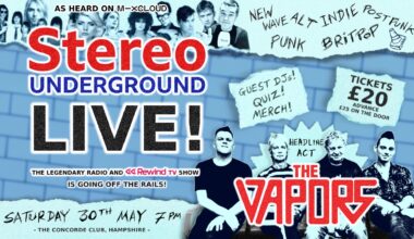 The Vapors plug into Stereo Underground’s first gig – RadioToday