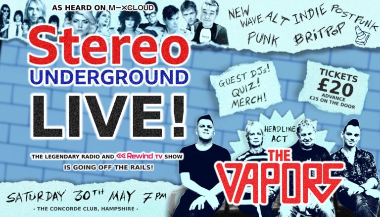 The Vapors plug into Stereo Underground’s first gig