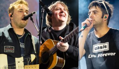Lewis Capaldi on how his friendship with Sam Fender and Fontaines D.C.'s Grian Chatten has inspired him
