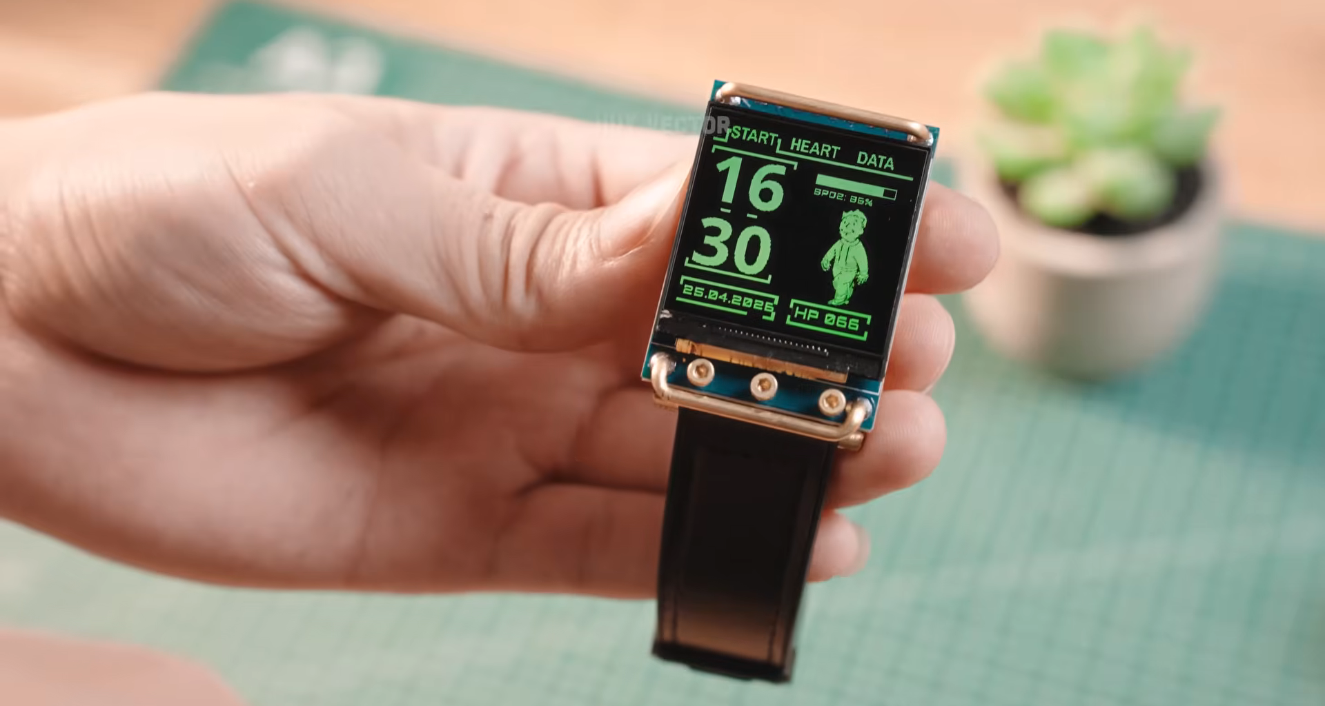 Building A Pip Boy Themed Smartwatch