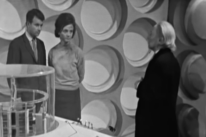 A shot from the Doctor Who serial The Dalek Invasion of Earth, featuring William Hartnell as the First Doctor A shot from the Doctor Who serial The Dalek Invasion of Earth, featuring William Hartnell as the First Doctor