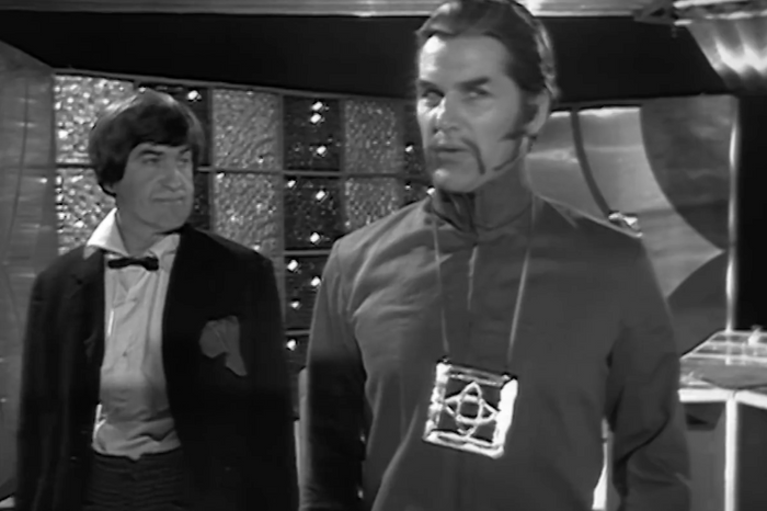 A shot from Doctor Who serial The War Games A shot from Doctor Who serial The War Games