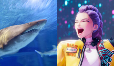 Sharks and KPop Demon Hunters