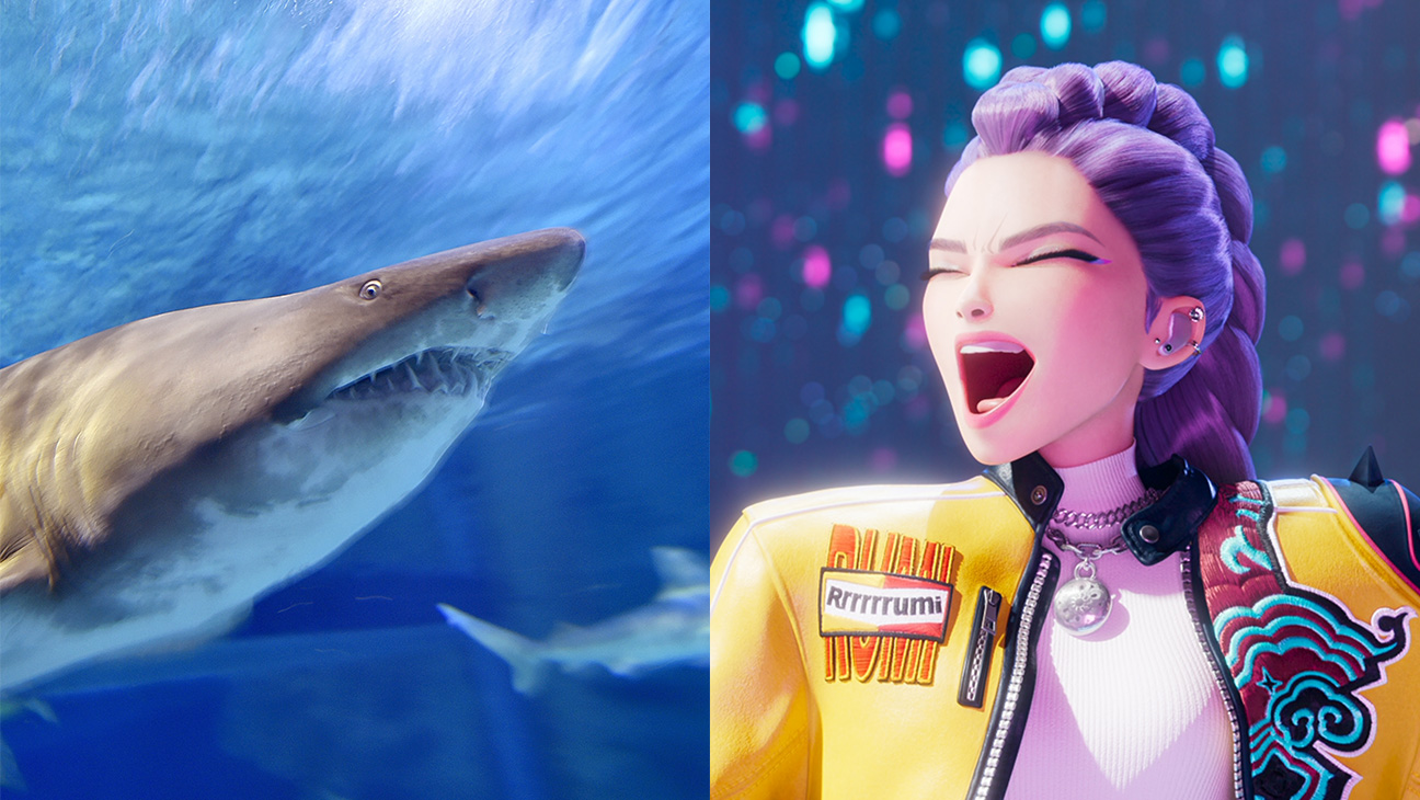 Sharks and KPop Demon Hunters