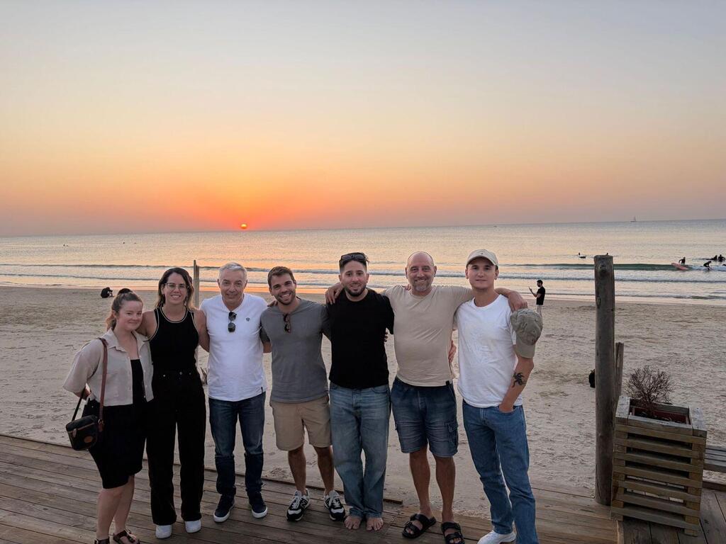 Matias Sigal with friends (Photo: REplace) Matias Sigal with friends