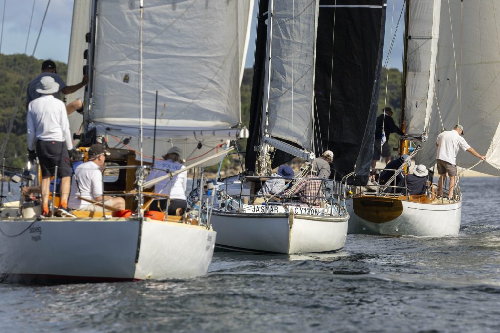 Solveig (left) competing in the 2025 Great Veterans Race // Photo credit: Andrea Francolini / CYCA
