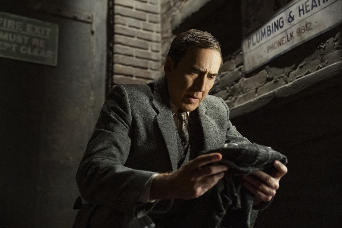 Ben Reilly/Spiderman (Nicolas Cage) in SPIDER-NOIR