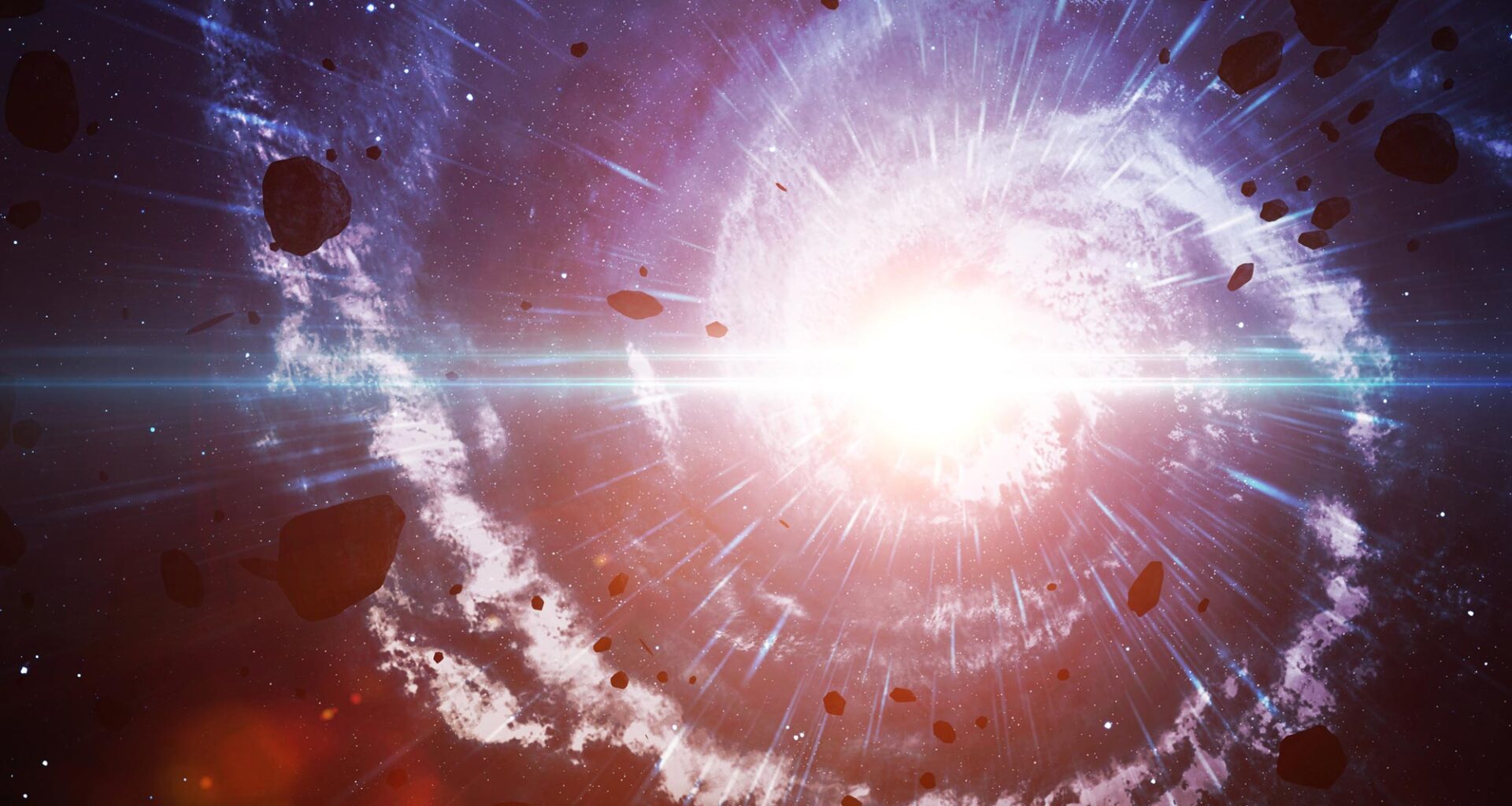 Spiral Universe Expansion Space Explosion