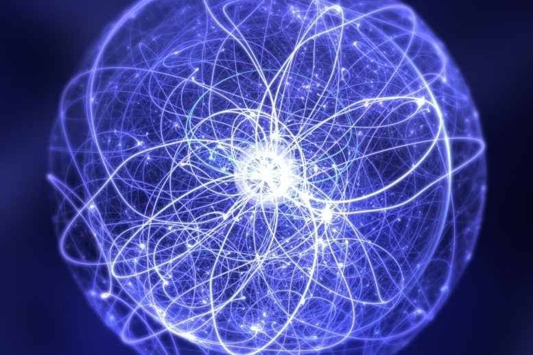 Subatomic Chaos Quantum Fluctuation Physics Material Close