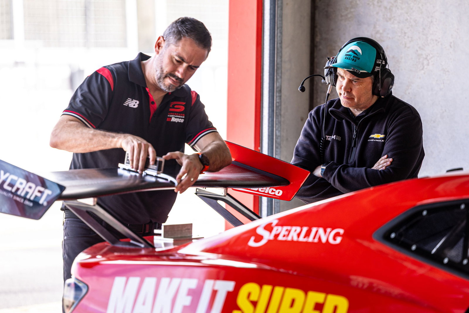 PHOTOS: Inside Supercars’ Camaro aero test at QR