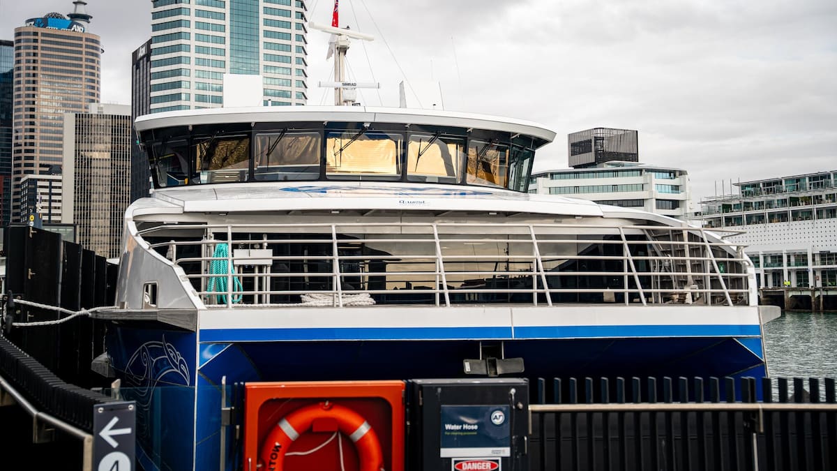 Auckland’s first hybrid electric ferry to launch on Devonport route next month - even as council orders more diesels, chargers nowhere near finished