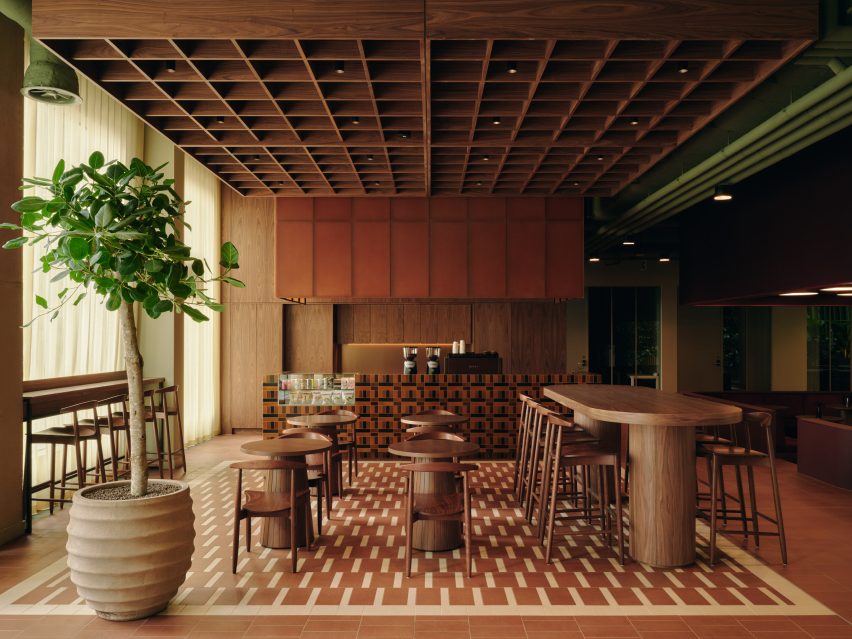 Cafe at Conductor workspace
