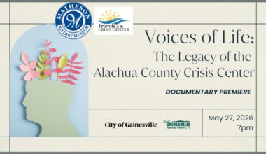 Matheson to premiere documentary on legacy of Alachua County Crisis Center