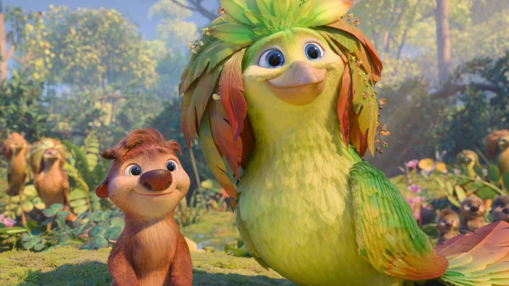 The animated protagonists of Netflix's Swapped