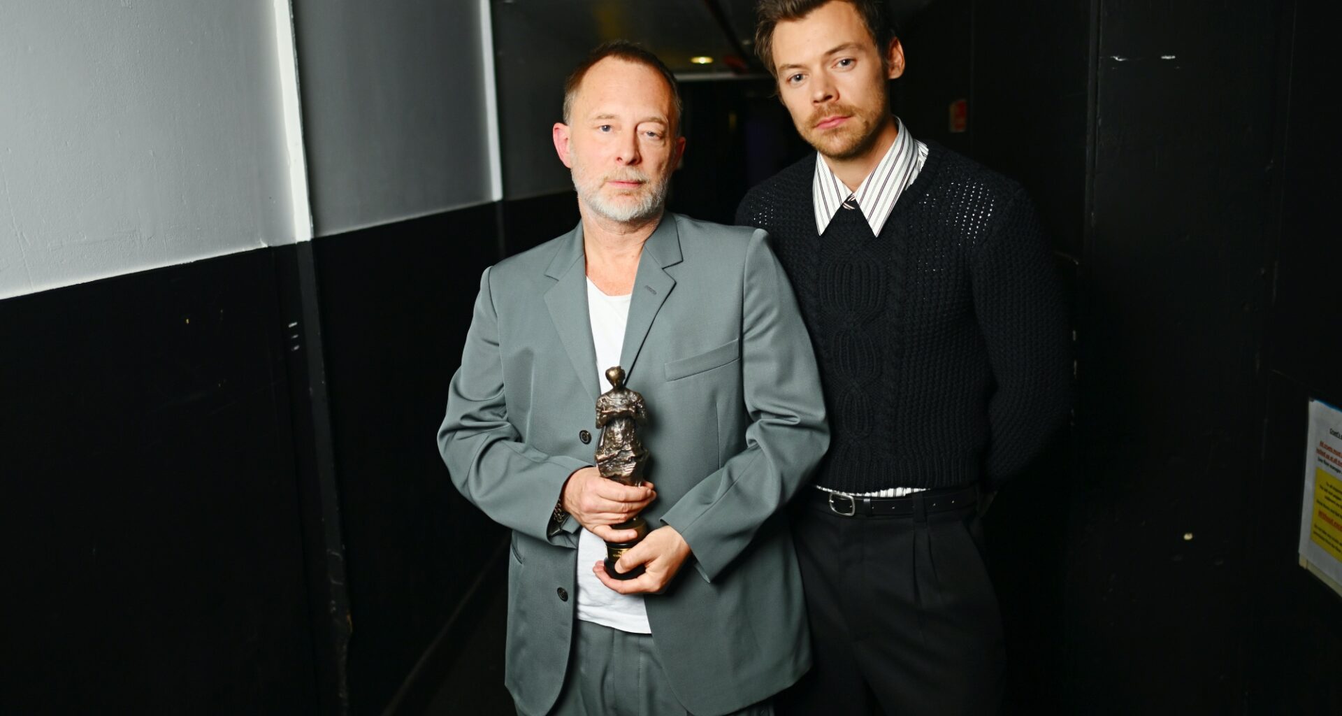 Harry Styles says he lost his virginity to Radiohead’s ‘Talk Show Host’ – check out his full speech in tribute to Thom Yorke at the Ivor Novellos 2026