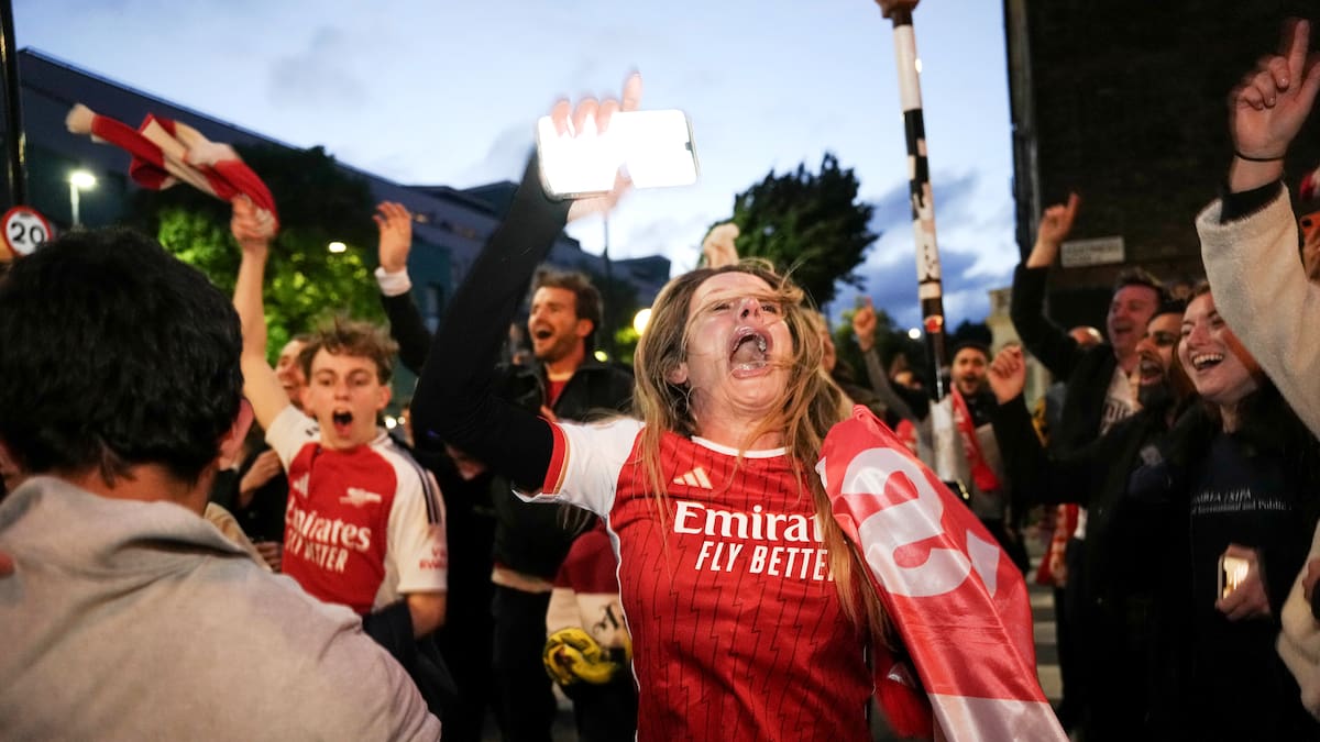 Arsenal crowned EPL champions for first time in 22 years after Manchester City draw with Bournemouth