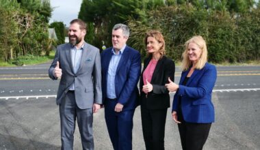 Waikato Expressway extension: Ministers visit future site of Cambridge to Piarere section of $1.77b road