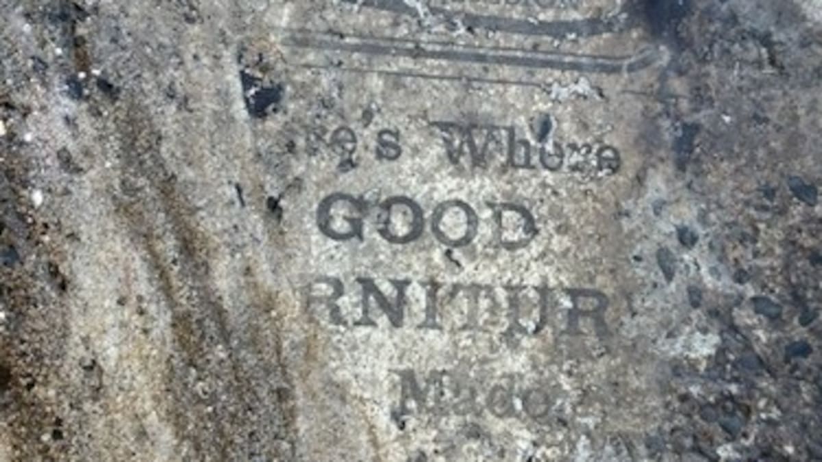 Napier: Century-old newspaper imprint found at work site