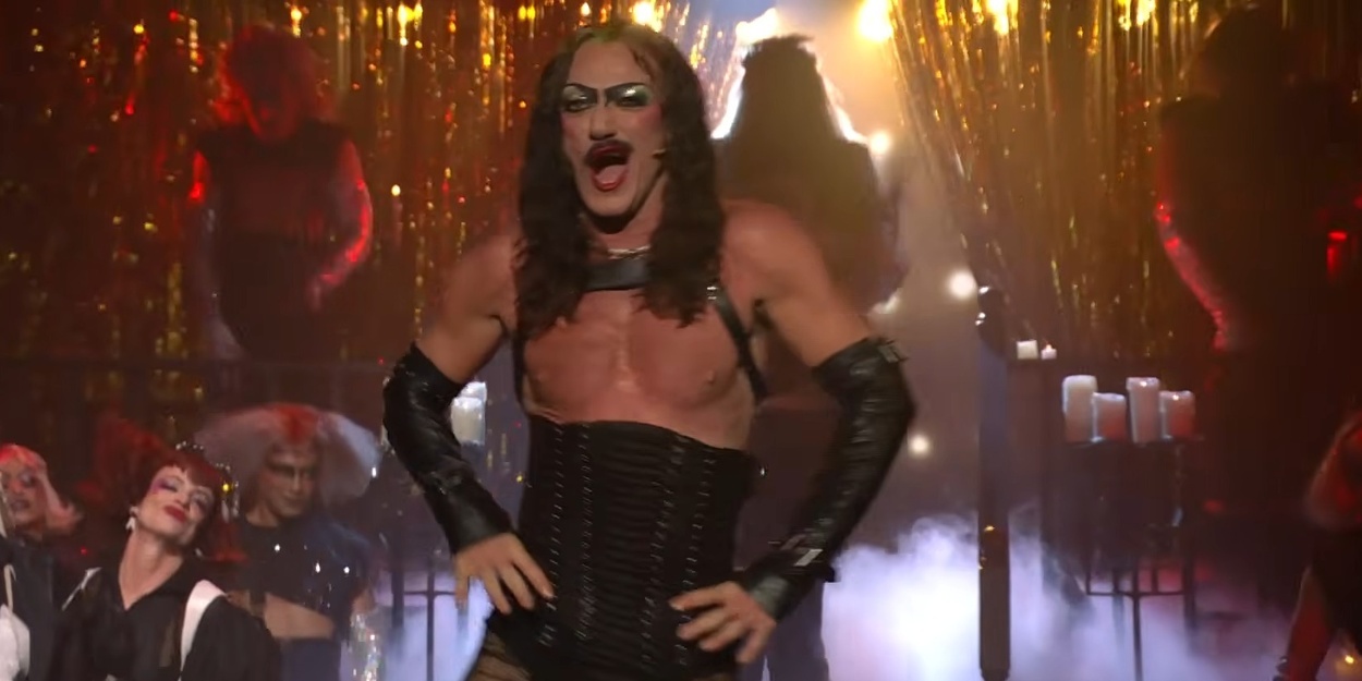 Luke Evans and THE ROCKY HORROR SHOW Cast Perform 'Sweet Transvestite' on THE TONIGHT SHOW