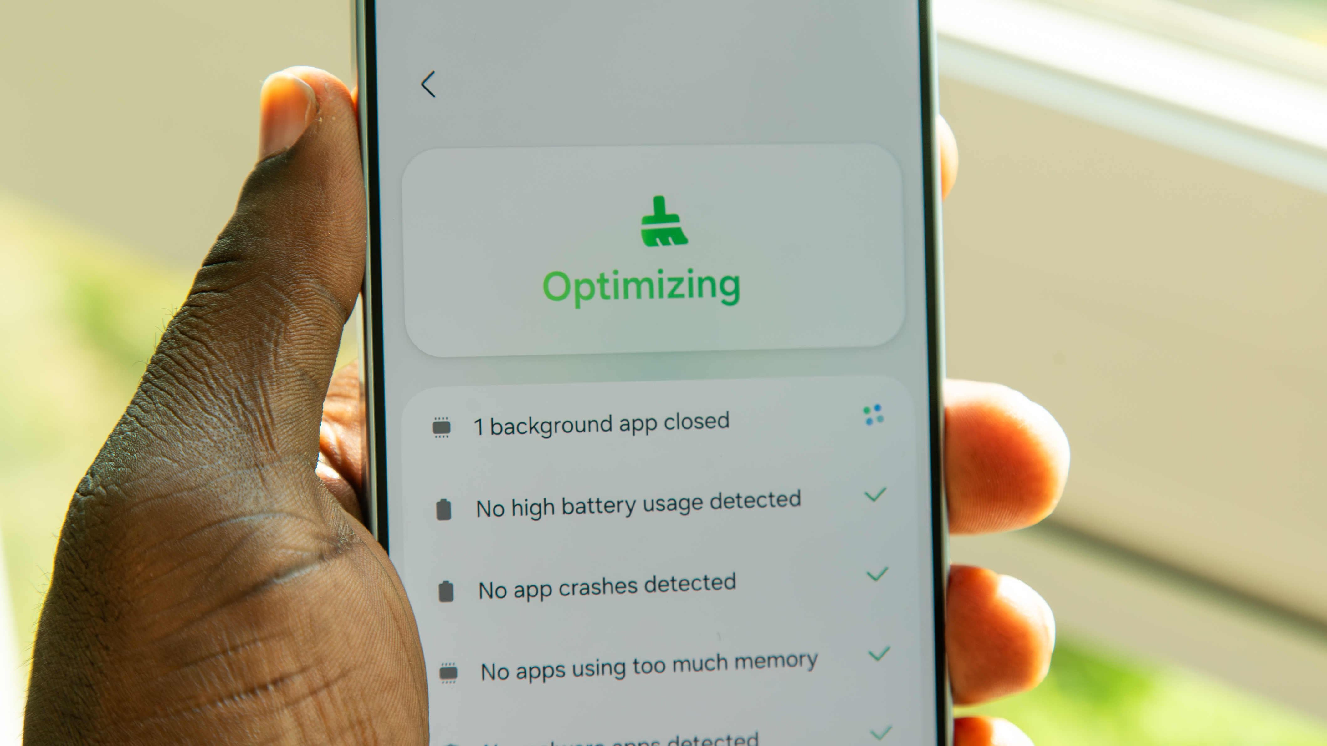 Device Care on the Galaxy S26 Plus