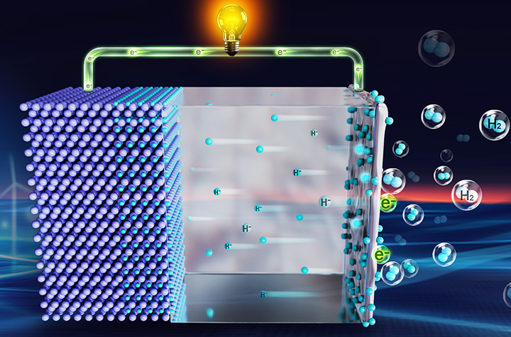 Researchers Develop First Gas-Solid Hydride Ion Battery for Efficient Ambient Hydrogen Storage----Chinese Academy of Sciences