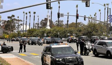 Five dead at mosque shooting in San Diego, police say threat ‘neutralised’