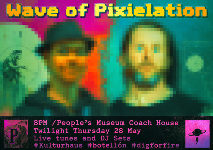 Wave of Pixielation Poster