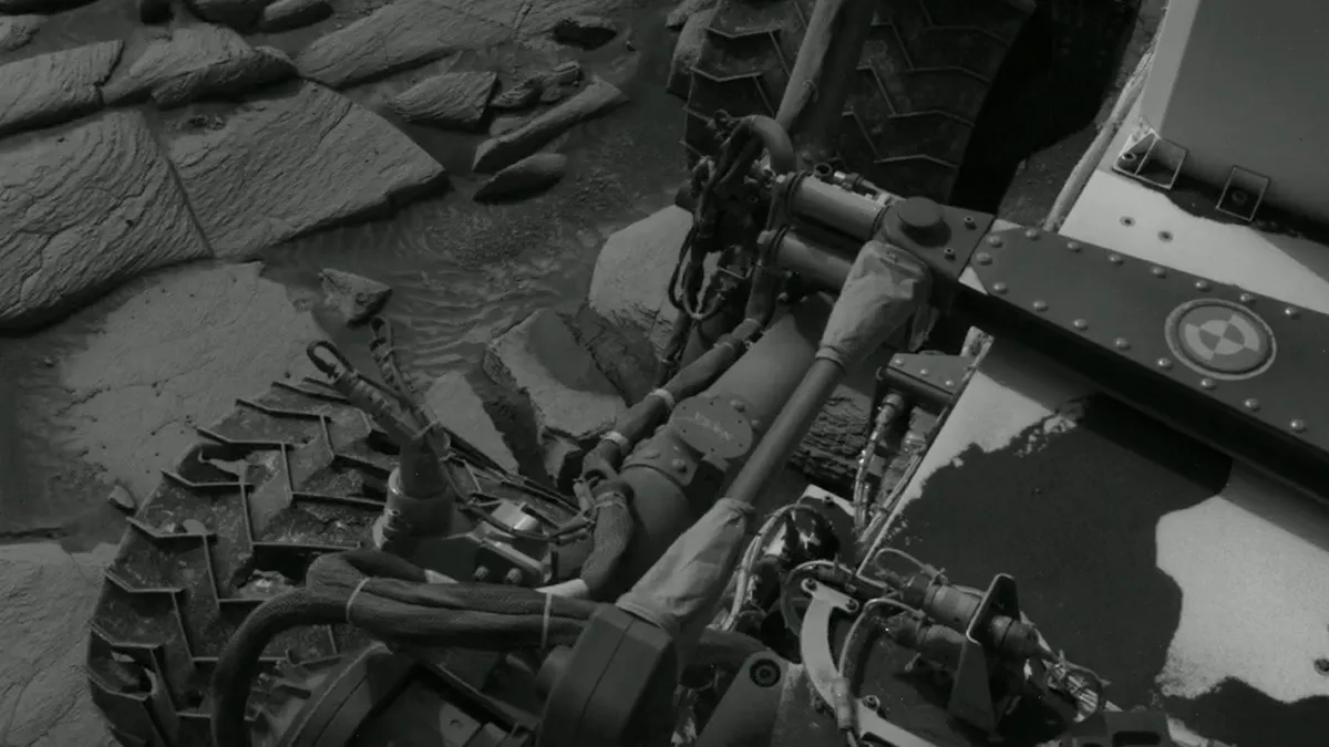Curiosity rover’s wheels