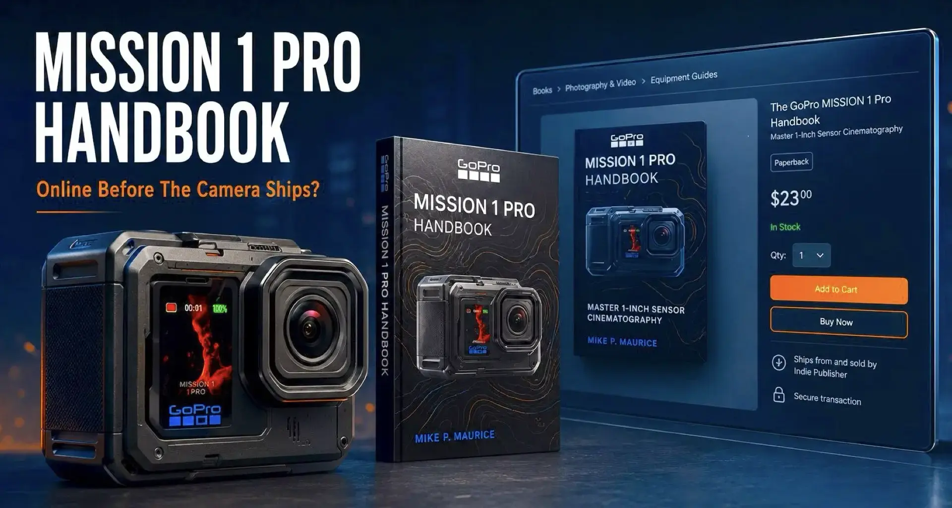 Why Does Amazon Already Have a Full Guide to the GoPro MISSION 1 Before Its Release?