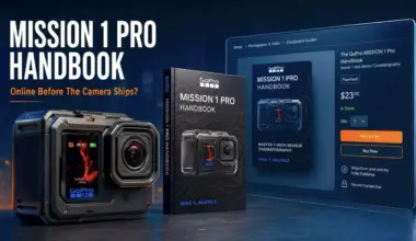 Why Does Amazon Already Have a Full Guide to the GoPro MISSION 1 Before Its Release?