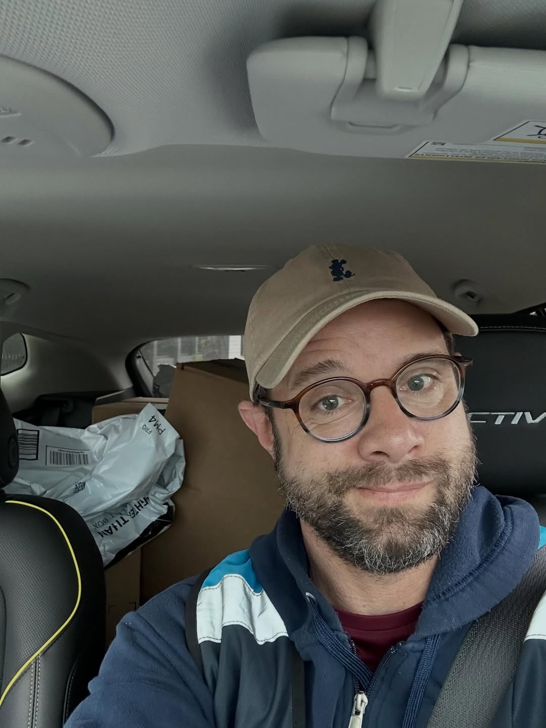 Danny Pintauro shared a photo of himself delivering packages for Amazon last month