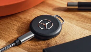 Chipolo Loop Mercedes-Benz edition in black