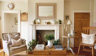 An interior designer breathed new life into this Grade II-listed Georgian farmhouse