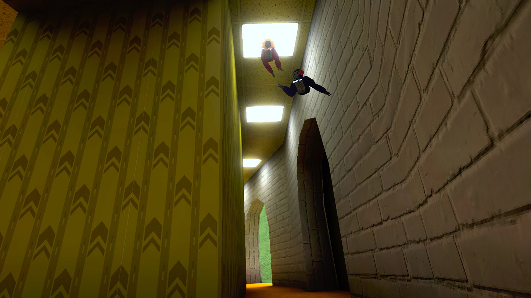 A screenshot of Scary Baboon on the Meta Quest 3