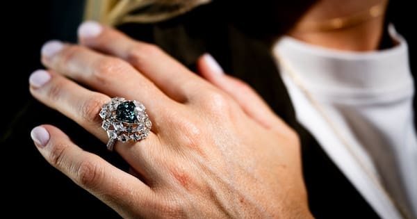 'Stellar': Blue-green diamond sells for more than $29 million
