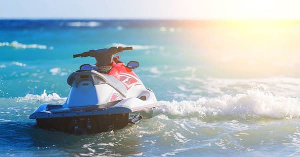 Two injured after jet ski explodes in Auckland's Hauraki Gulf