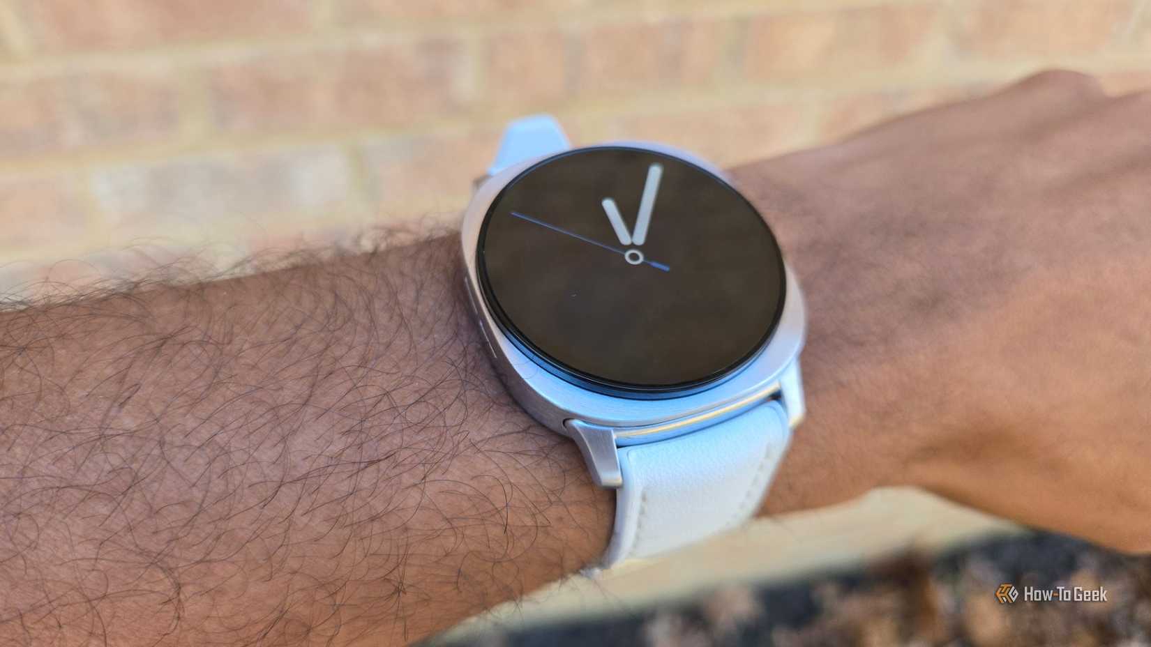 A Samsung Galaxy Watch 8 LTE on a wrist