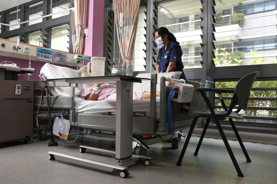 The Geriatric Short Stay Ward allows patients to be evaluated as soon as possible after admission rather than only after being transferred to a ward.