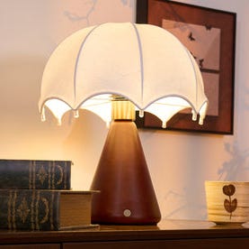 Umbrella Silk Table Lamp