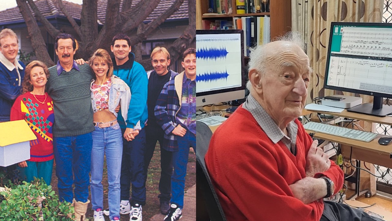'RIP to a comedy legend': The Castle star Monty Maizels dies aged 102 as tributes pour in for beloved Aussie actor, broadcaster and composer