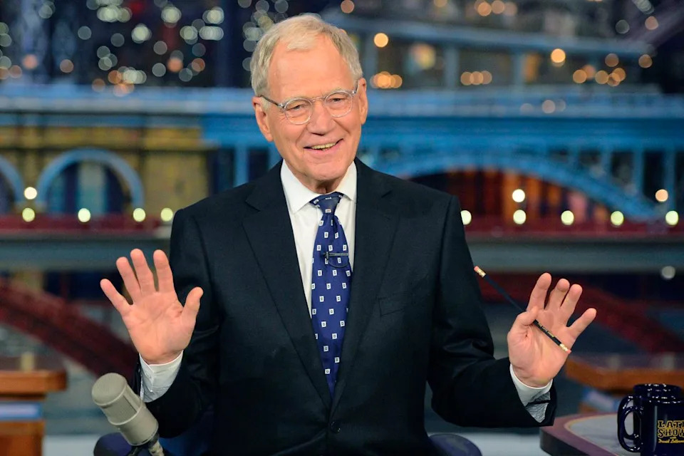 David Letterman on 'The Late Show'Credit: John Paul Filo/CBS via Getty