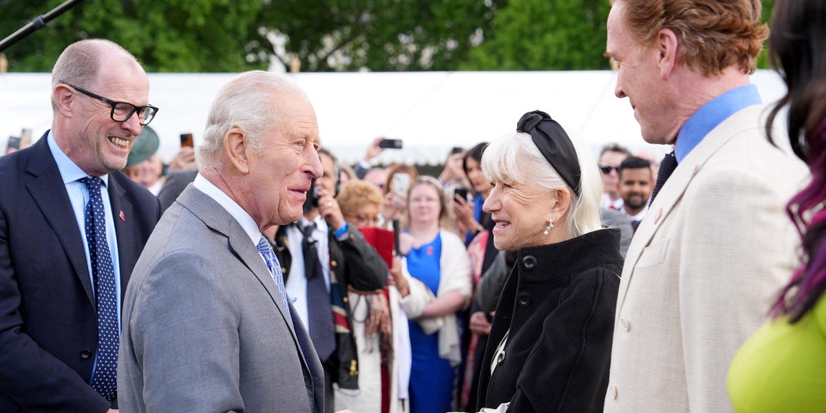 In Photos: King Charles, Helen Mirren, and Damien Lewis at a Garden Party for the 50th Anniversary of The King’s Trust