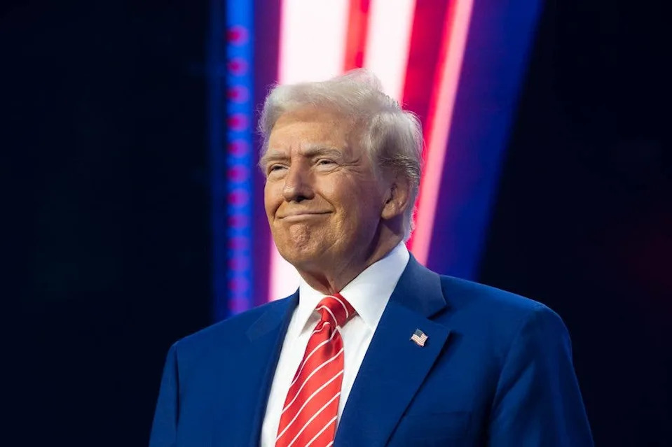 photo of donald trump smiling