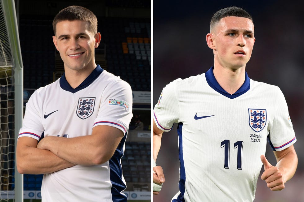 EMBARGOED 19.05.26 00:01 Alfie Middlemiss, Phil Foden, Dear England alfie middlemiss, phil foden, dear england