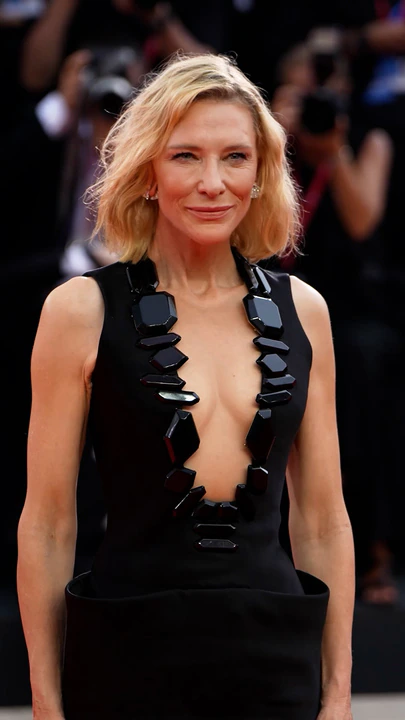 Cate Blanchett turns heads in daring dress