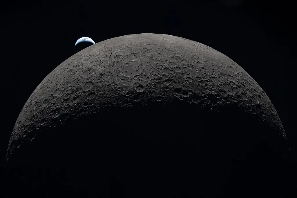They spoke about what it was like to encounter the dark side of the Moon (NASA via Getty Images)