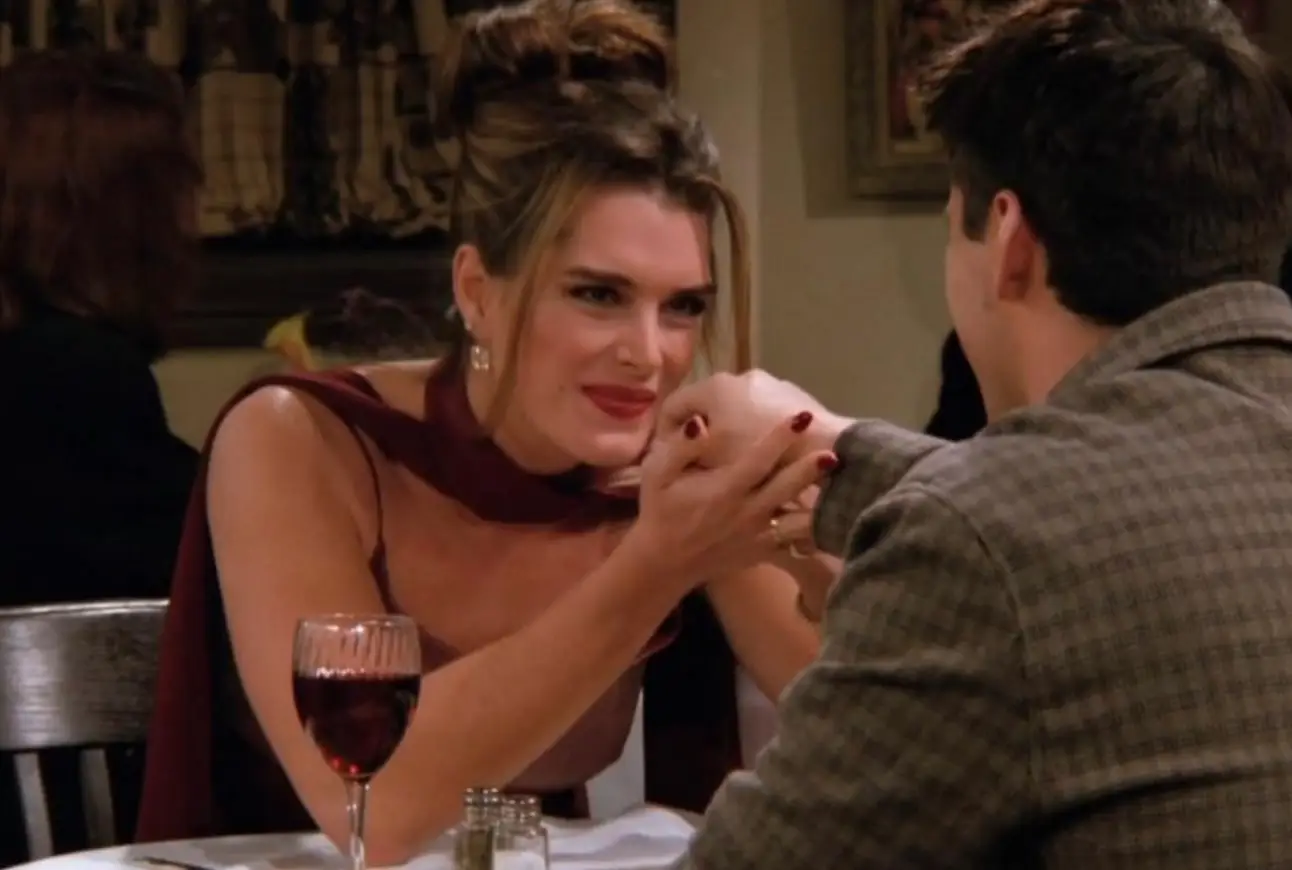 She preferred providing comedy, such as when she starred in Friends, rather than being seen as a 'sex symbol' (NBC)