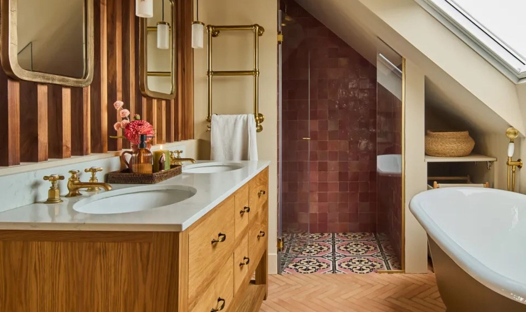 This Interior Designer Converted Her Loft Into an Art Deco Bedroom