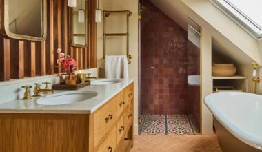This Interior Designer Converted Her Loft Into an Art Deco Bedroom