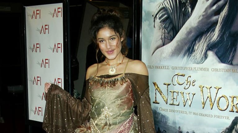 Actress Q'Orianka Kilcher arrives at the New Line Cinema premiere of "The New World" presented by AFI, held at the Academy of Motion Picture Arts and Sciences on December 15, 2005 in Beverly Hills, California.